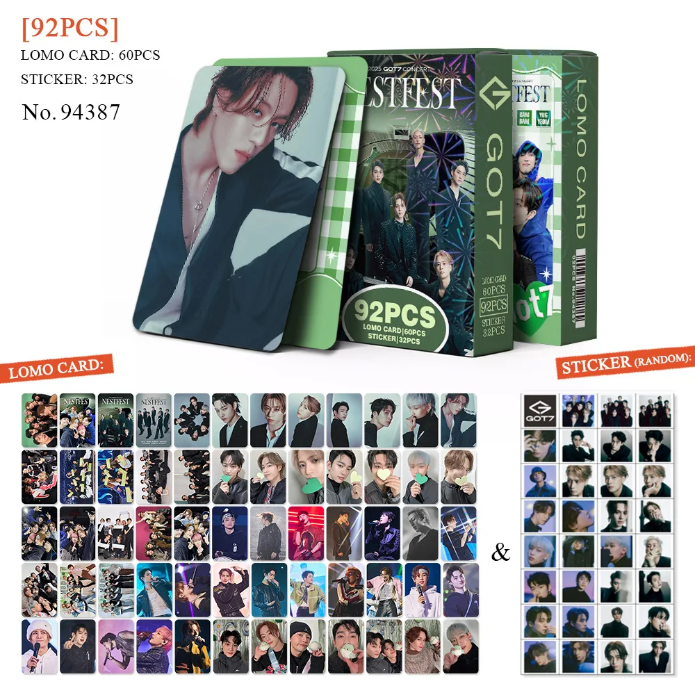 Kpop GOT7 LOMO CARDS Jackson Wang MAGICMAN new album Breath of