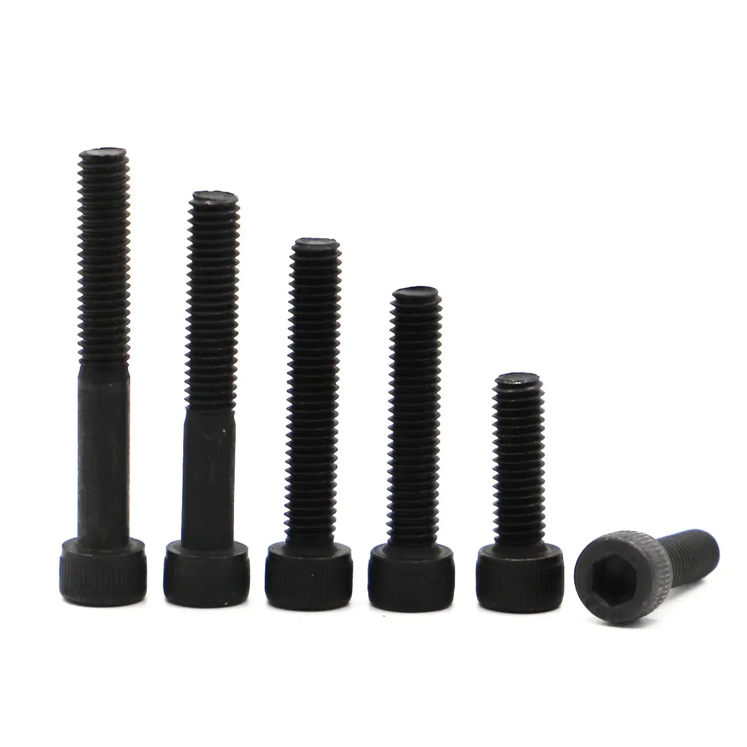 Black Grade 12.9 Allen Screws DIN912 Hexagon Socket Head Cap Bolt Hex Socket Head Screw M1.6 M2 M2.5 M3 M4 M5 M6 M8 M10