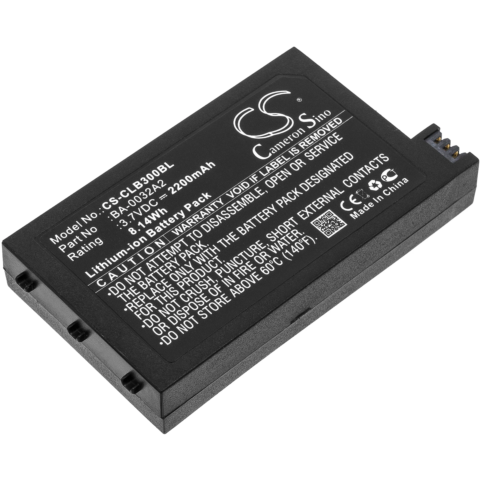 

Сканер штрих-кода 2200mAh/9200 wh Аккумулятор для CipherLAB:BA-0032A2 CP30 CP30-L A929CFNLNN1U1