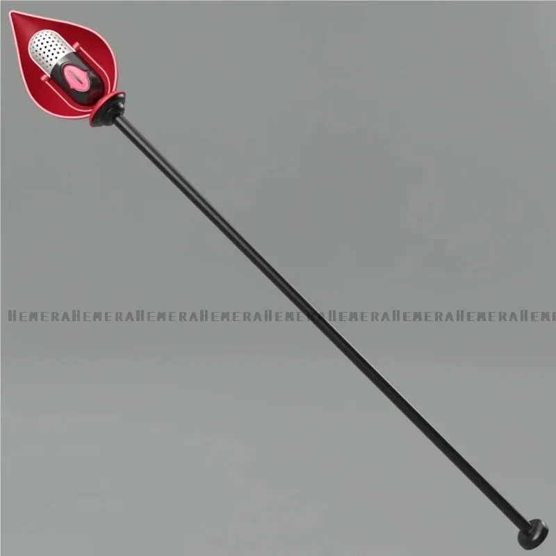 2025 yiyi2024 hasbin Cosplay disfraz de Hotel micrófonos guantes para adultos Alastor Prop mujer hombres fiesta de Halloween Cos