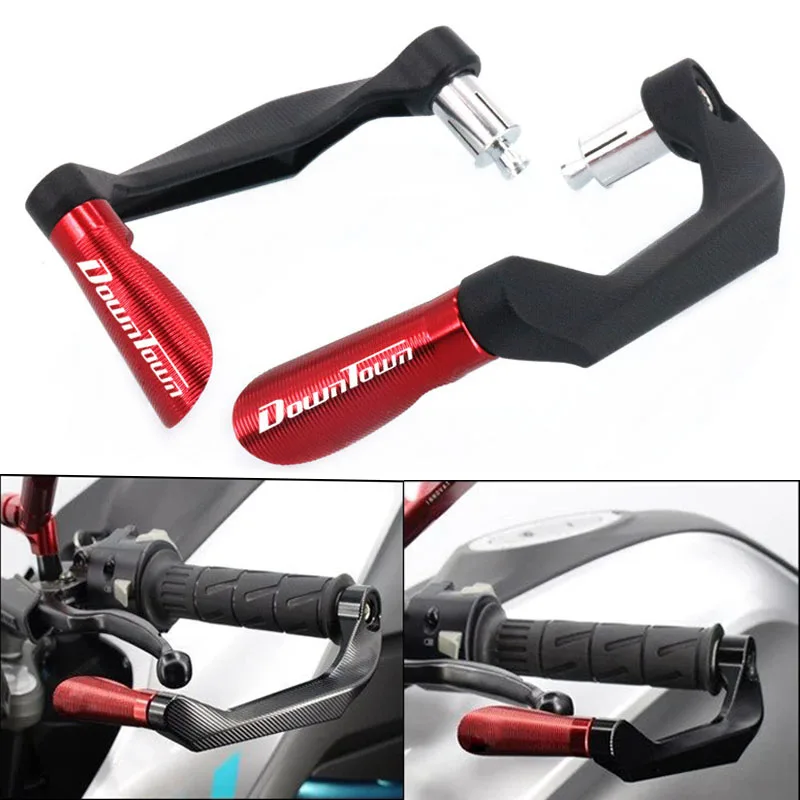 

For KYMCO DownTown 350 300i DOWN TOWN 125/200/300 Motorcycle Universal Handlebar Grips Brake Clutch Levers Guard Protector