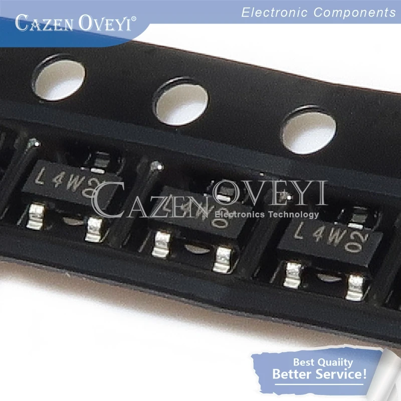 5pcs/lot BAT54 L4W LM321MFX A63A LM4040AIM3X-2.5 R2A IRLML2402TRPBF A8 SOT-23