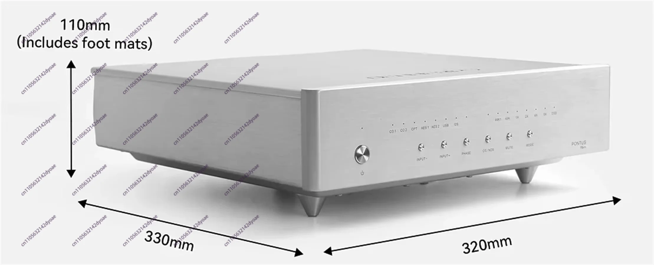 True Balanced R2R Digital Decoder, Multiple Input Interface: Optical, USB I2S, AES, Coaxial, RCA, XLR