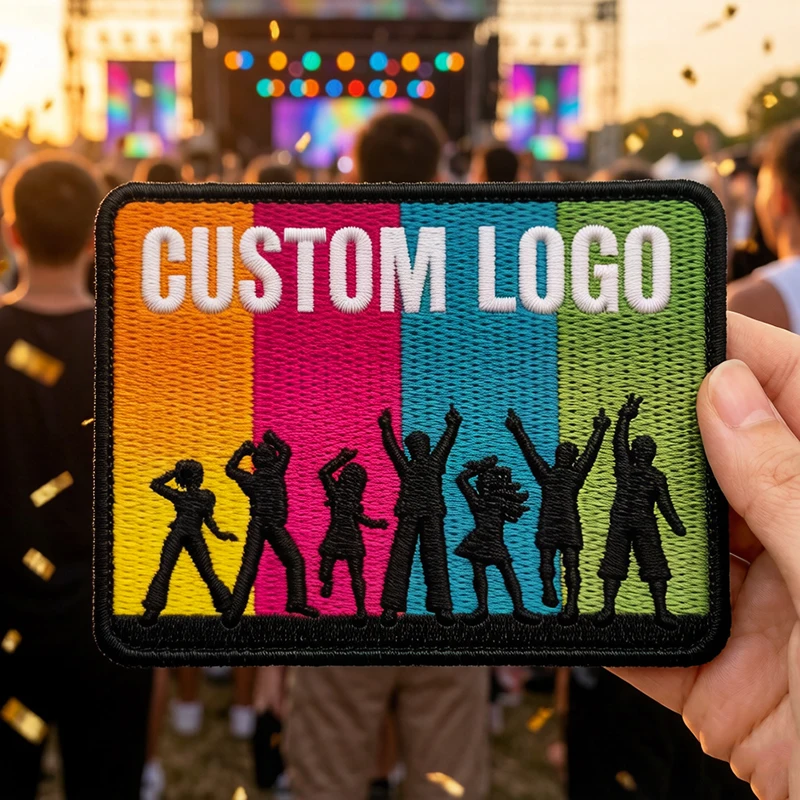 Custom Embroidered/Print Patches Team Company Logo- Iron On or Hook & Loop - Patch Badge for Jeans DIY - Custom Your Own Design
