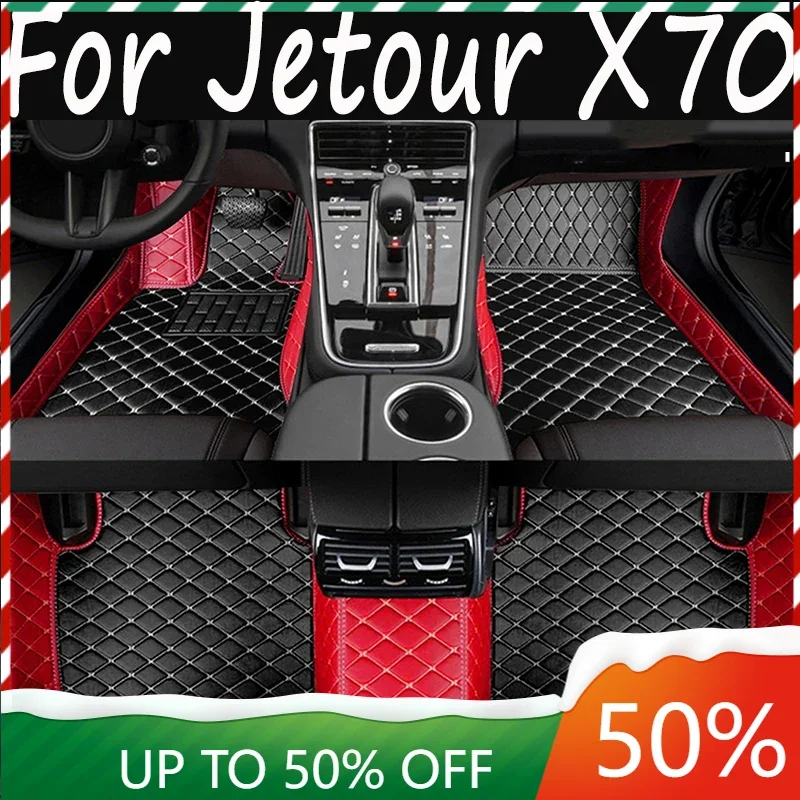 

Car Floor Mats For Jetour X70 Plus Seven Seats 2021 Custom Auto Foot Pads Automobile Carpet Cover Interior Accessories