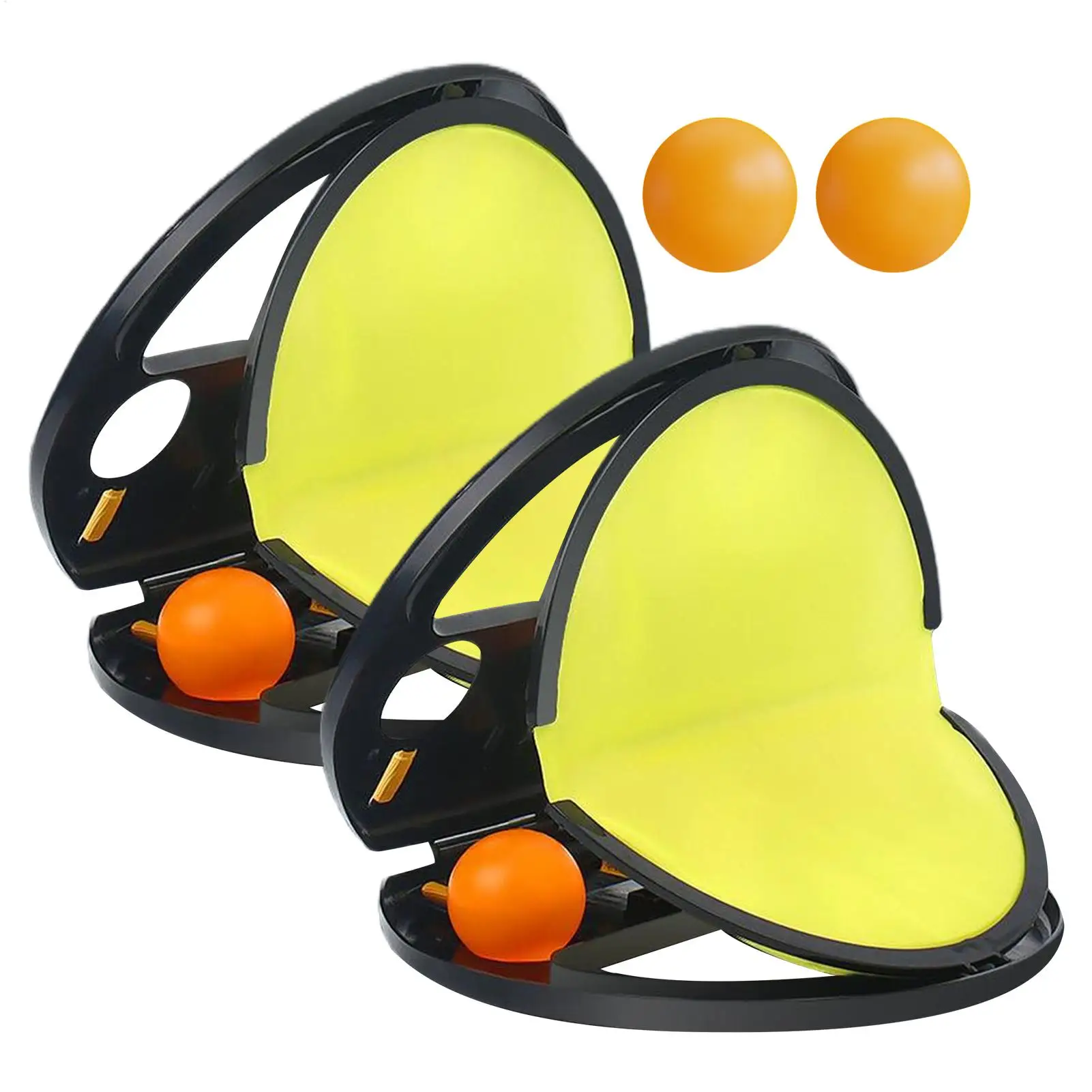 Outdoor Interactive Toss Catch Game Toy Child Sticky Ball Pocket Racket Set Portable Activity Game Play Kit For Beach Pool Lawn