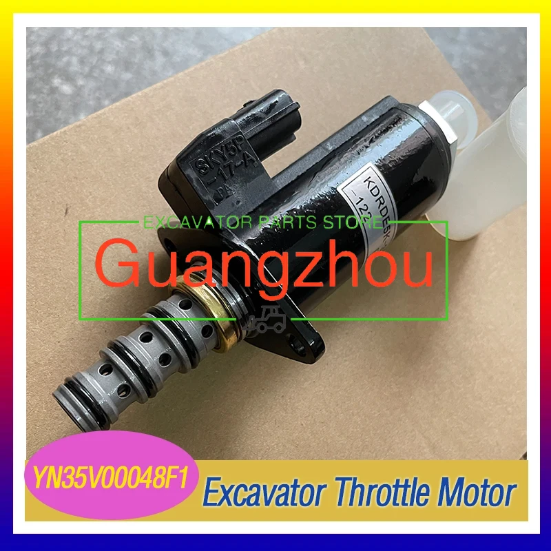 

For SK200-8 Solenoid Valve YN35V00048F1 KDRDE5K-31/30C50 SKY5P-17-A Higher Quality Solenoid Valve Excavator Spare Accessories