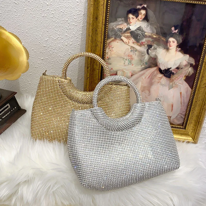 

Французское серебряное кольцо блестящее в Î со стразами корзина для овощей маленькая квадратная сумка простая сумка-мессенджер для банкета