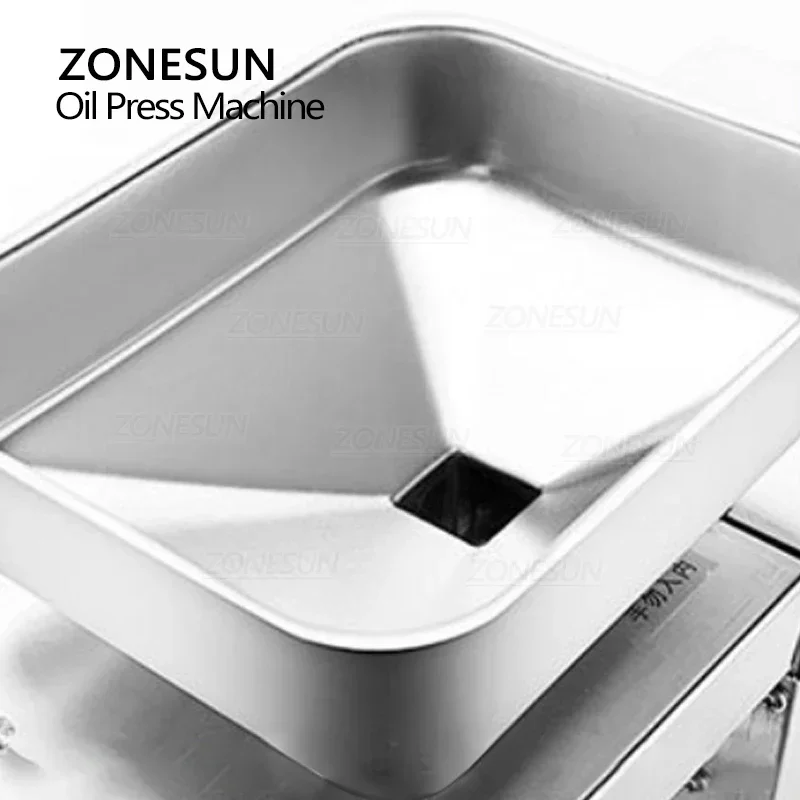 ZONESUN ZS-ZY22A Macchina automatica per la pressatura dell'olio Arachidi Oliva Sesamo Mais Semi di mandorle Estrattore Apparecchio da cucina Utensile domestico