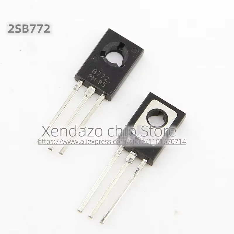 20pcs/lot 2SB772 B772 TO-126 package Audio power amplifier switch triode Original genuine