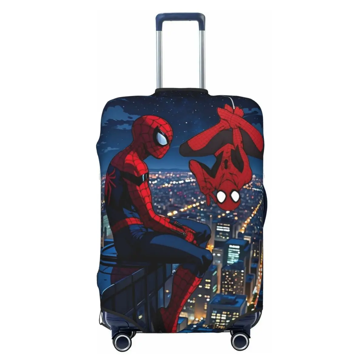 

Spider Man Super Hero Comic Travel Luggage Cover Suitcase Protector Fits 18-32 Inch Luggage