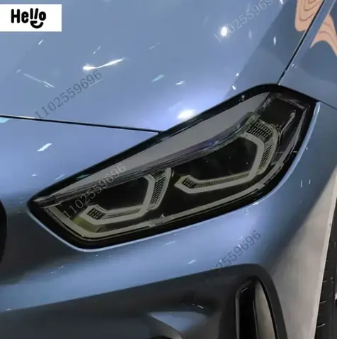 BMW F30 F31 G20 F10 F11 G30 F40 F32 F22 F36 F07 F34 G32 G11 G15 차량 헤드라이트 틴트 스모크 블랙 보호 필름 TPU 스티커
