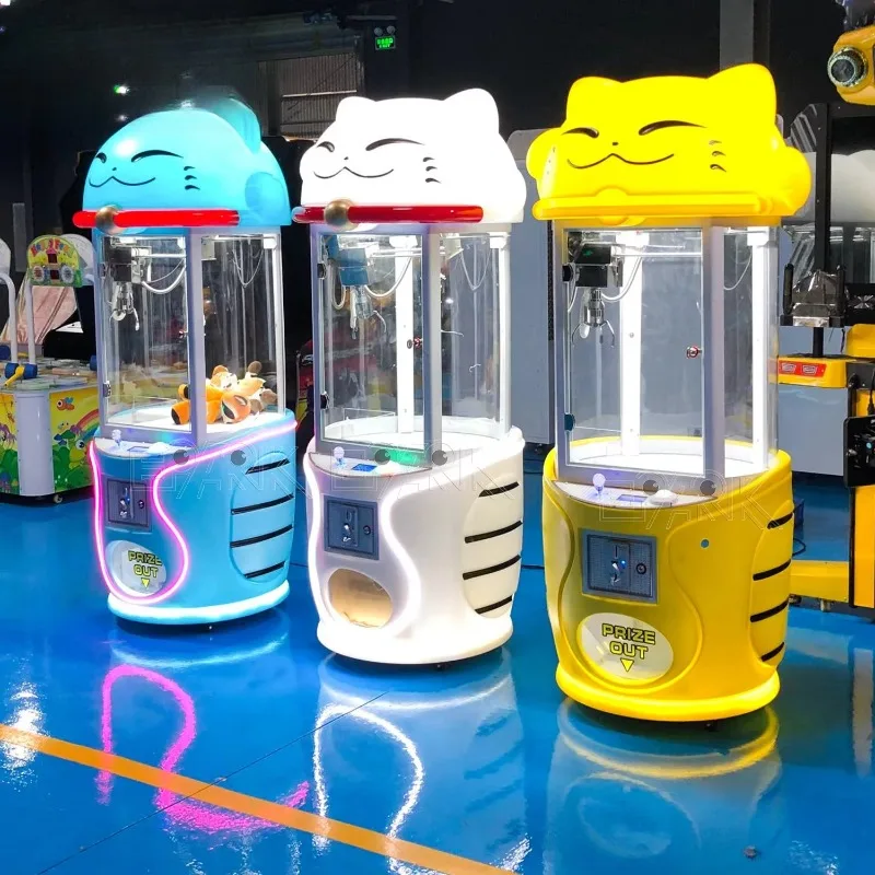 Vending Machine Entertainment Game Center Coin Push Plush Toy Catcher Claw Crane