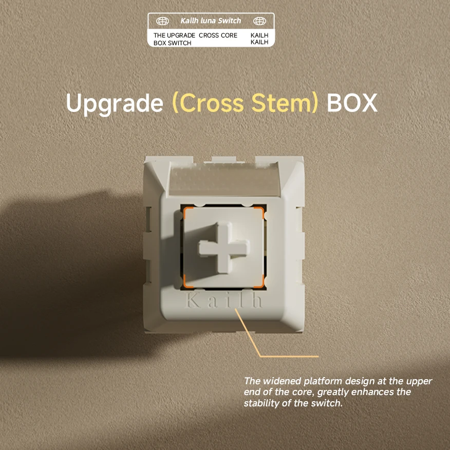 Kailh Official BOX Lunar Switch Slope-surfaced Light Pipe HI-FI