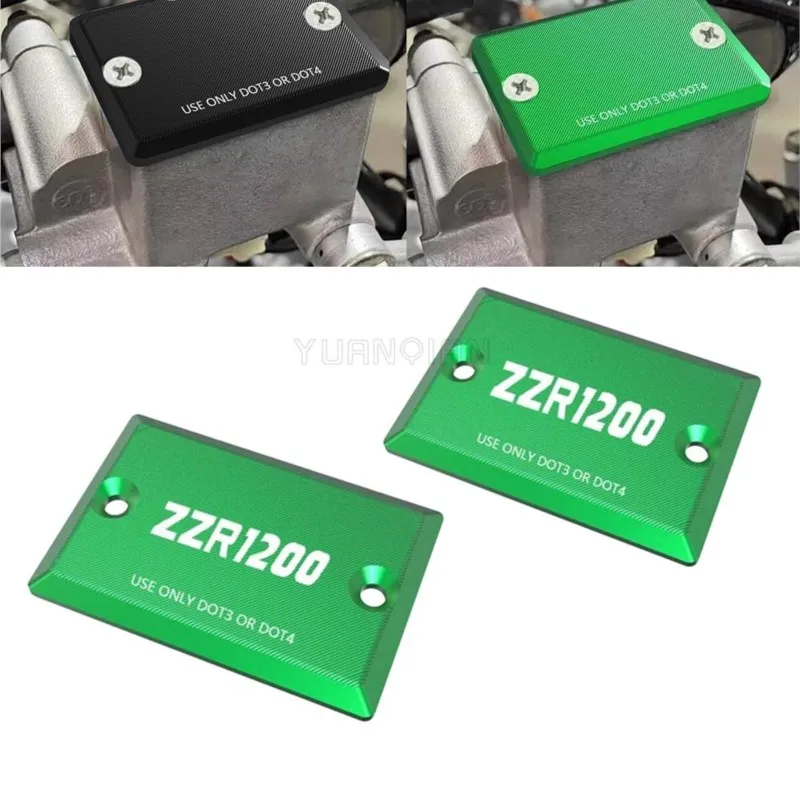 

For KAWASAKI ZZR1200 ZZR 1200 2001-2002-2003-2004-2005 Motorcycle FRONT CLUTCH AND BRAKE MASTER CYLINDER COVER SET Oil Cap