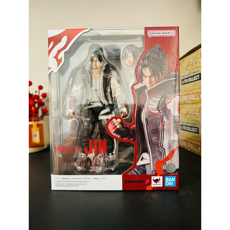

In Stock Bandai SHF Tekken 8 Kazuya Mishima Lightning of Fate Action Figure Model Collectible