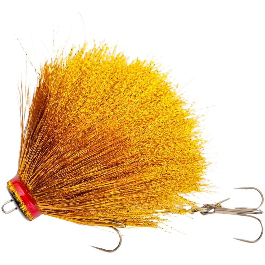 Sea Fishing Mouse Bait with Artificial Hair Movement and Rust Proof Build for Consistent Saltwater Performance