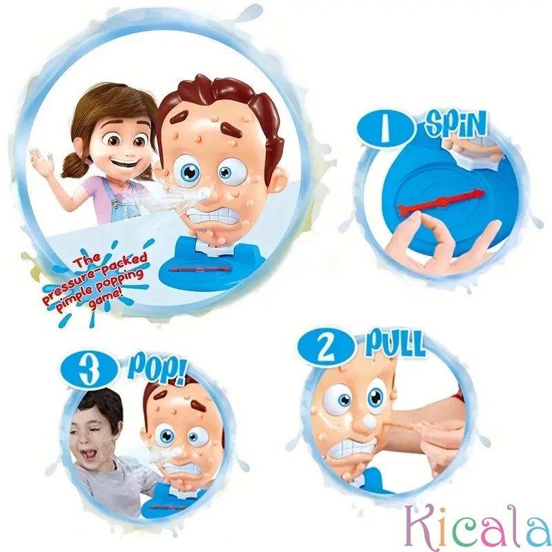 Squeeze Pimple Rids Board games Child Interaction Interesting Desktop games toy Funny Halloween Gifts Parent-Child Games