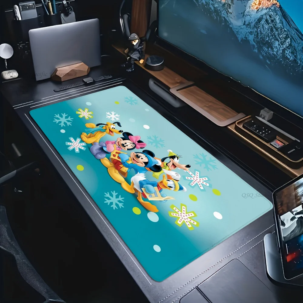 Disney Mickey Mouse Mousepad Mouse Mat Desk Mat With Pad Gaming Accessories Prime Gaming XXL Keyboard Pad Padding Mat