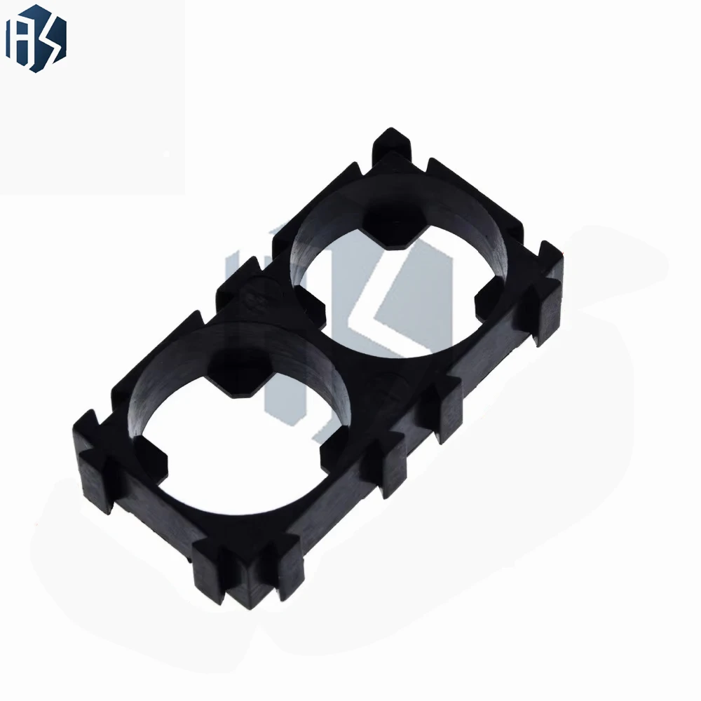 البلاستيك 1 2 3 خلية 18650 حامل البطارية قوس بطاريات أسطوانية حزمة تركيبات مكافحة الاهتزاز صندوق تخزين من الألومنيوم DIY بها بنفسك #3