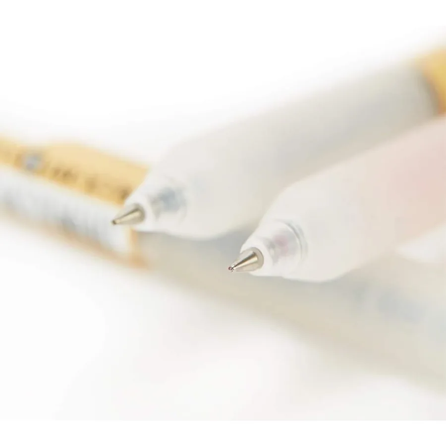 X97 Retractable Gel Ink Pens 0.5mm Fine Point Black Color 12Pack