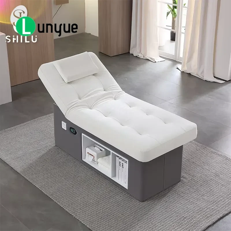 Electric Adjustable Spa Bed Facial Table for Cosmetologist Studios Beauty Salons Health Care Centers Comfortable Durable