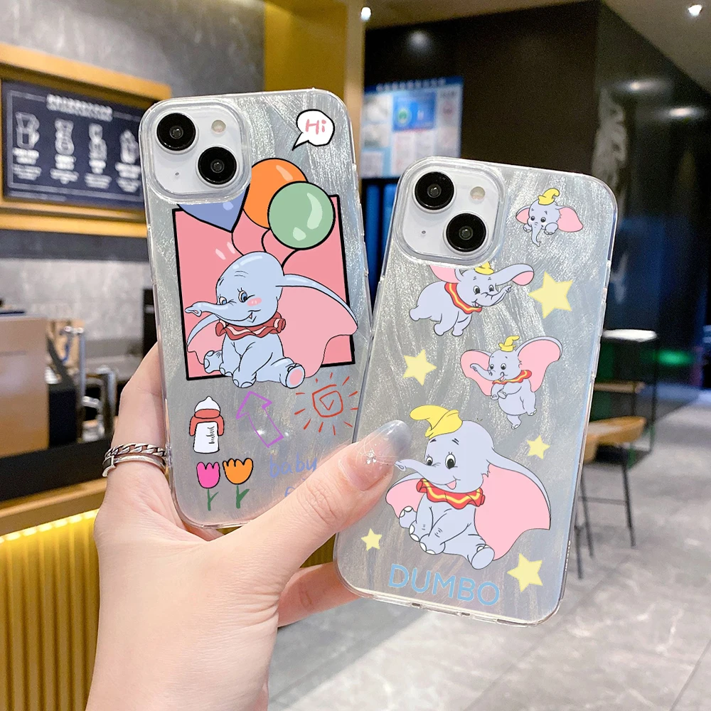 Disney's Cute Dumbo Phone Case FOR Samsung Galaxy A30 A25 A24 A23 A22 A217F A21 A20 A15 A14 A13 A12 S LITE M32 5G