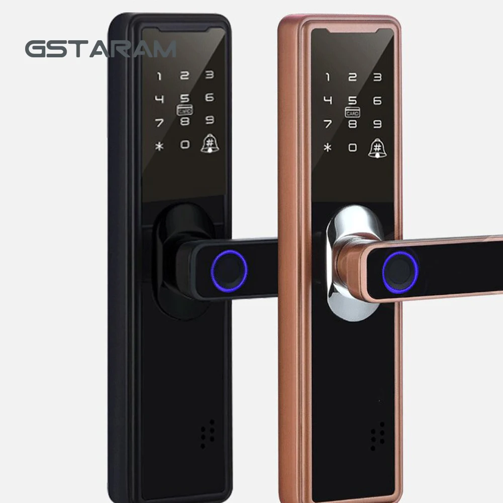 Offices Hotels and Apartments Swipe Card Electronic Lock Fingerprint lock Of TheWooden Door Of The Bedroom