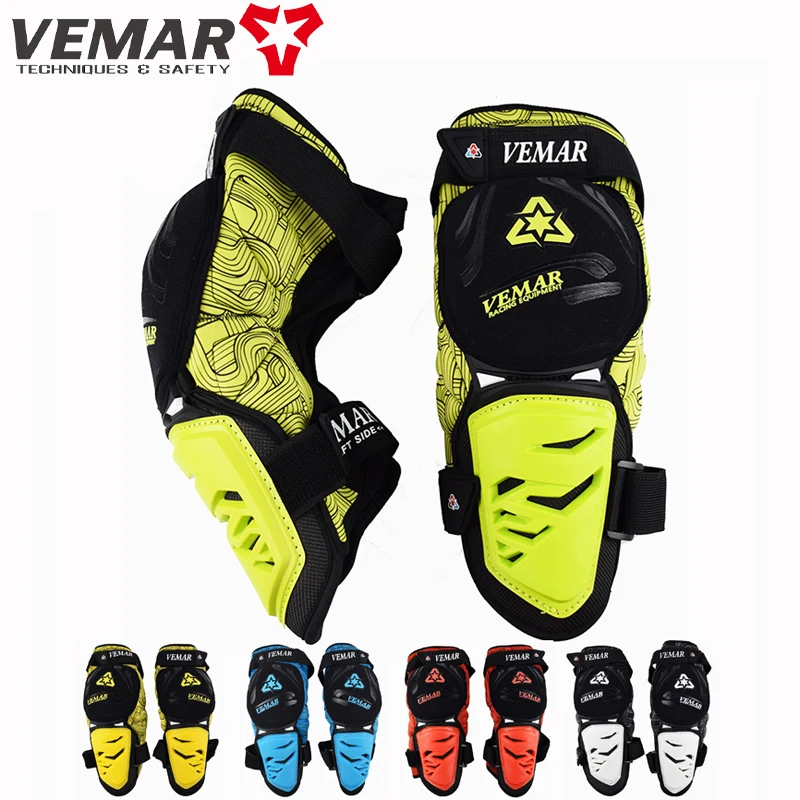 VEMAR Multicolor Motorcycle High Elastic Kneepads Non-slip Shockproof Motocross Kneepad Shockproof Motorbike Protective Kneepads