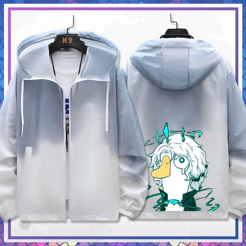 

adient Sun Protection Outerwear Casual Top League of Lege Collaboration New Summer Sle Du Kill Goose Kill Jaet