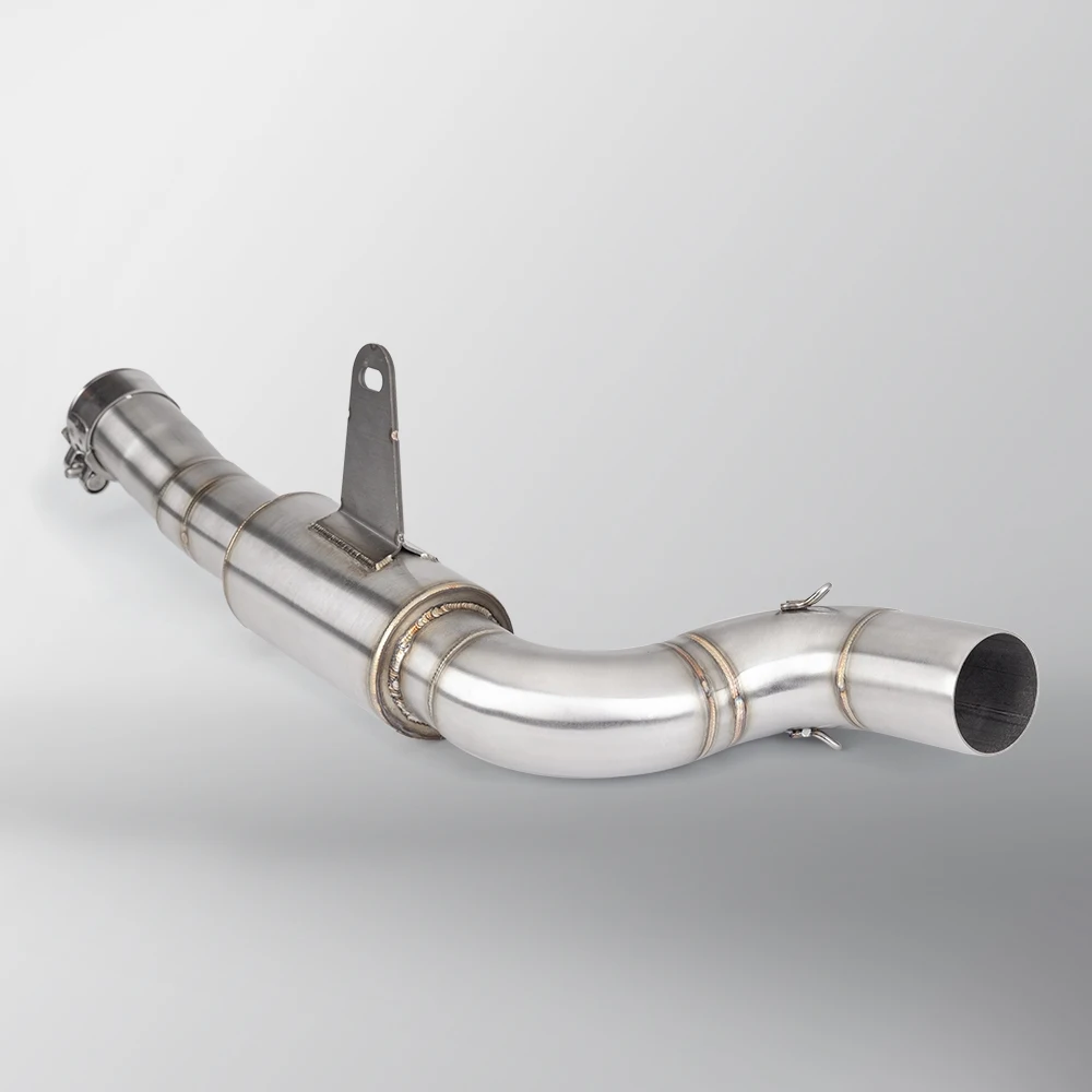 Motorcycle Exhaust Chase 600 Center Exhaust Stroke Back Pressure 600 Straight Through Stainless Steel Center Section