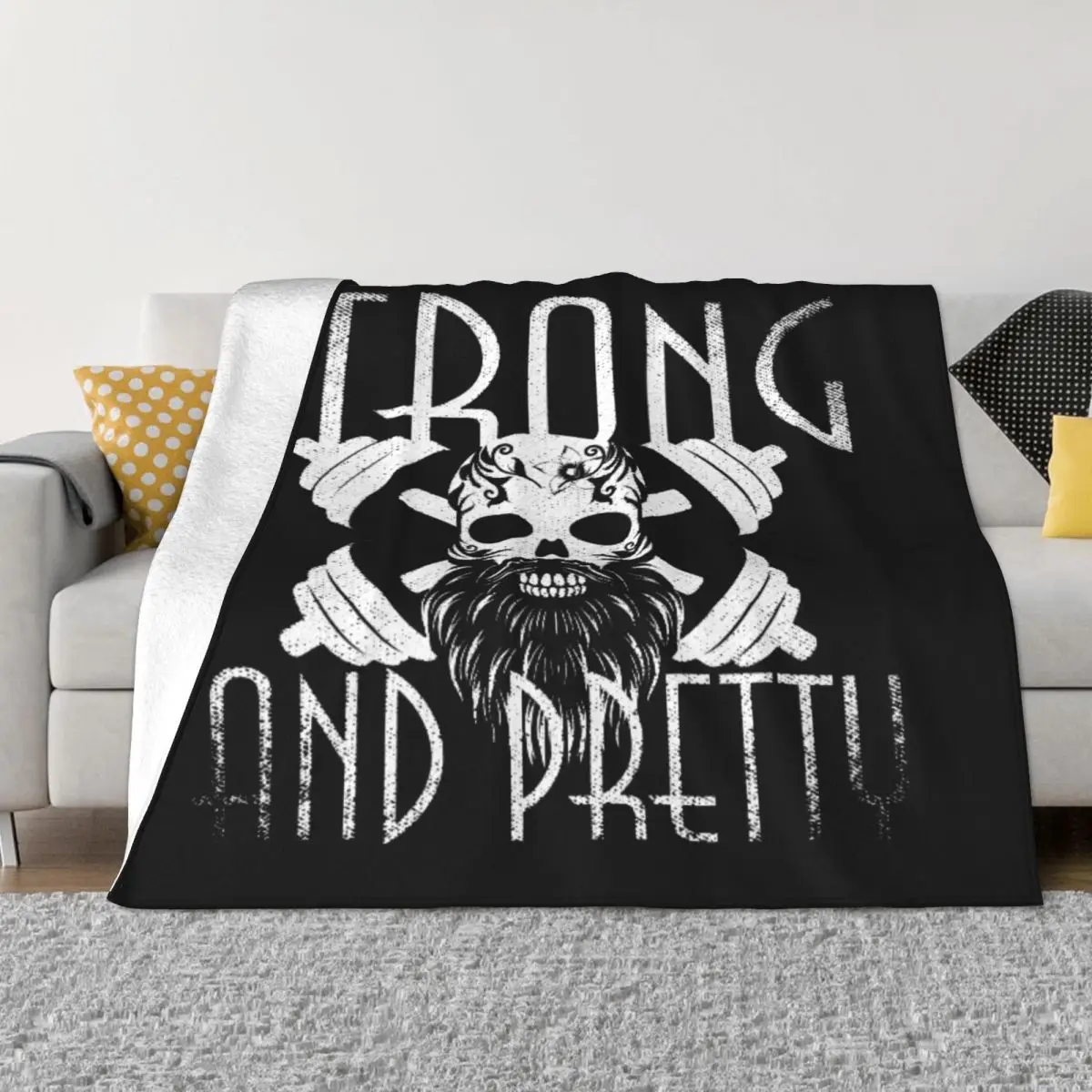 

Strong And Pretty 2446 Plush Bed Blanket Custom Blanket Personalized Throw Blanket