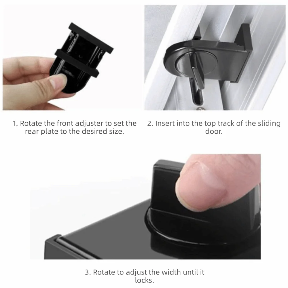 

Замок для шкафа с ременным механизмом, стопор для раздвижных дверей, защита от кражи, функция защиты детей