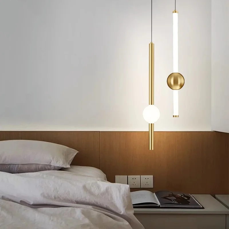 Modern 12W LED Pendant Lamp for Living Room Bedroom Bedside TV Background Kitchen Island Restaurant Home Decor Lighting Fixtures