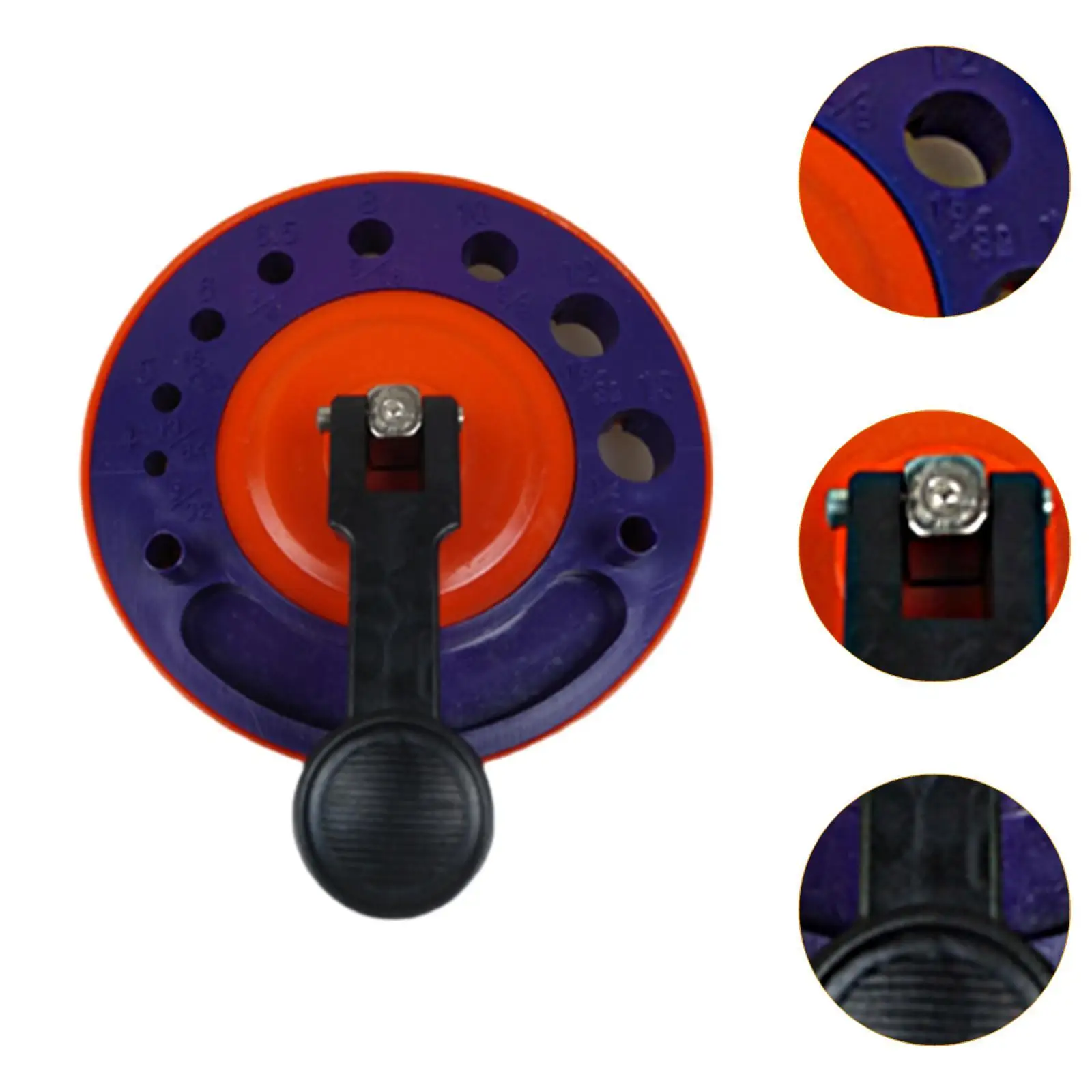 Tile Glass Openings Locator with Suction Base Professional Tile Glass Hole Saws Core Bit Guide for Glass Granite Smooth Surface