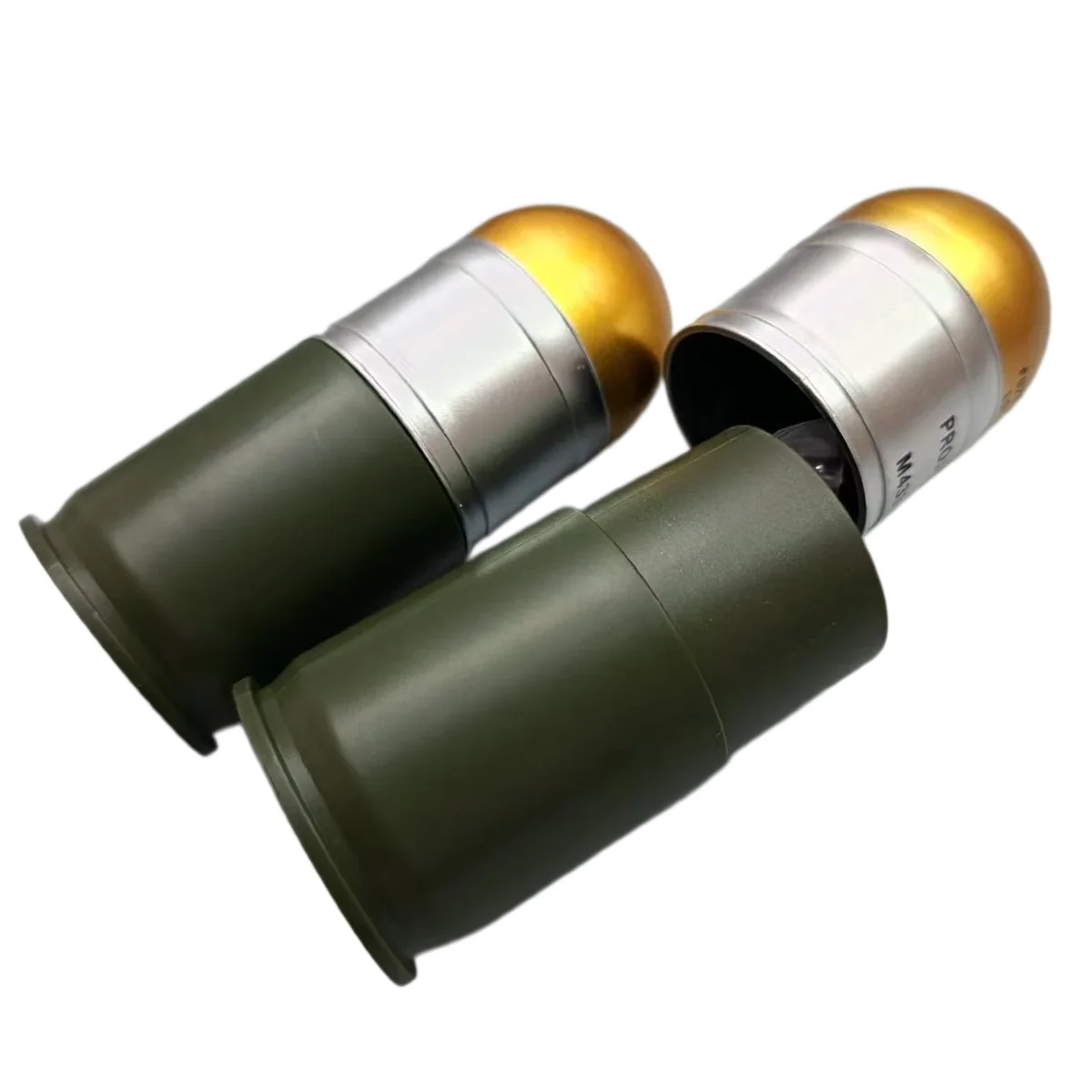 M433 Grenade Shell Dummy Model Storage Box Portable Collecting Fan COS Movie Prop Decoration Display Container outdoor tool