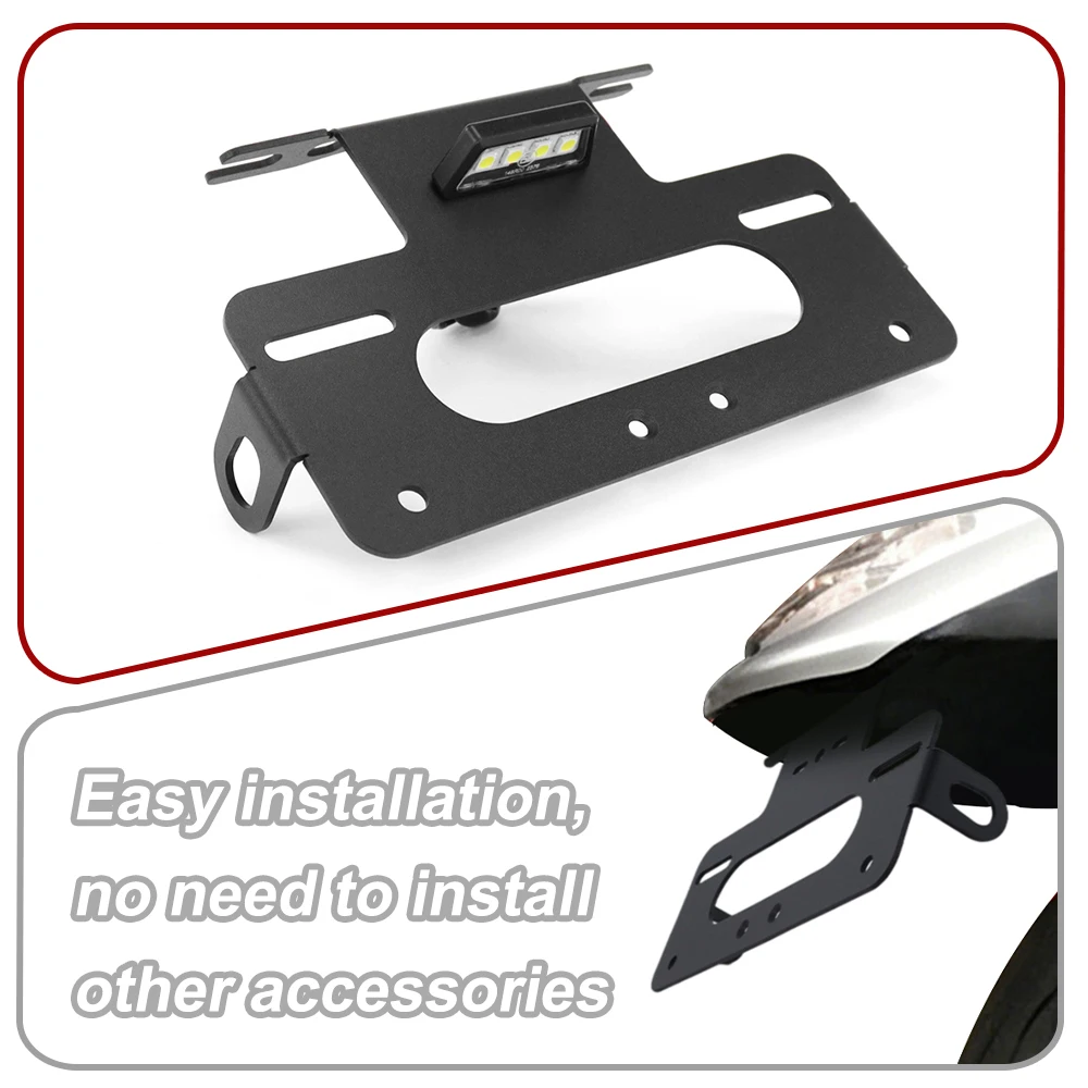 Fit For Suzuki Boulevard M109R M109 M109Rs M1800Rs 2006-2022 Number Plate Holder Bracket Rear Tail Tidy Fender Eliminator Kit