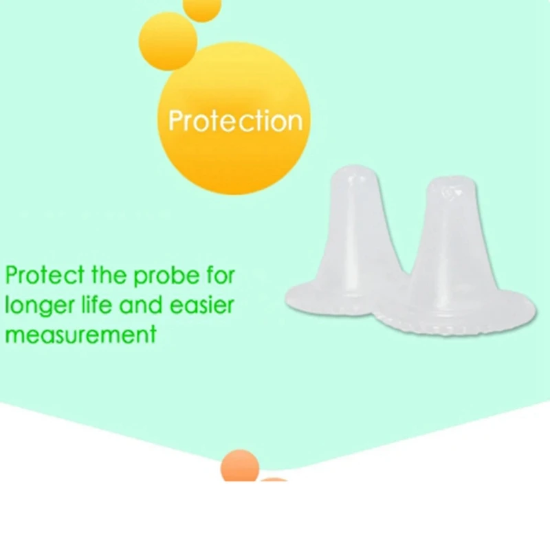 ABBR ушной термометр, сменные фильтры для линз, крышка зонда, 40 шт., для использования Braun Thermoscan