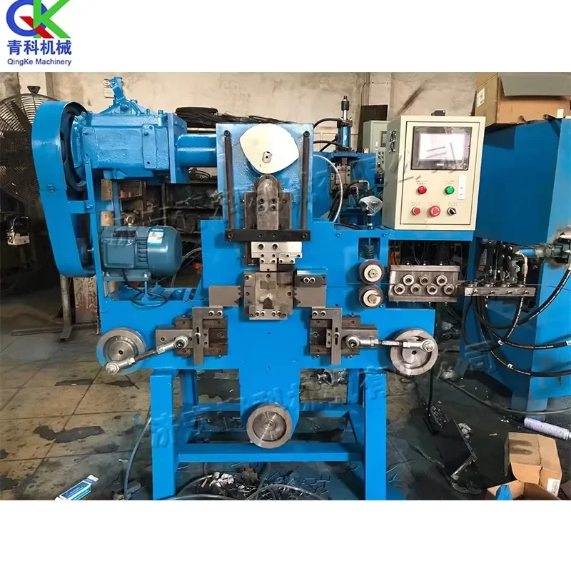 CE Certification Long-Lasting 300mm Feeding Length Wire Buckle Manufacturing Machinery Efficient Hydraulic Packing Buckle