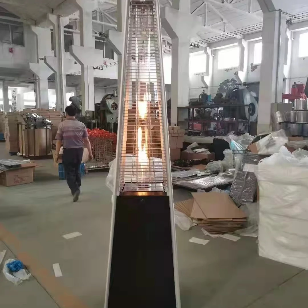 Modern Outdoor Decorative  Patio Heater for Villa Garden or Indoor Usage Freestanding Installation for Hotels Apartments