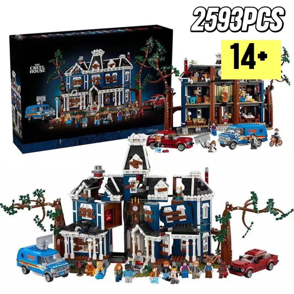 

2026 NEW 11370 Ideas Science TV Series Event Creel House Sets City Architecture 2593PCS Builing Blocks Kid Toys Gift