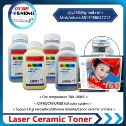 Laser ceramic printer toner YOUNENG for Ricoh cyan 100g yellow 100g black 100g red 100g