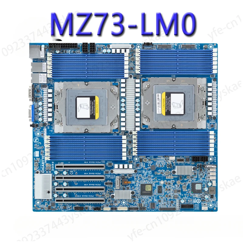 

For Gigabyte MZ73-LM0 (rev.2.0) Motherboard AMD EPYC 9004 Series Processors DDR5 Tested Well bofore Shipping MZ73-LMO