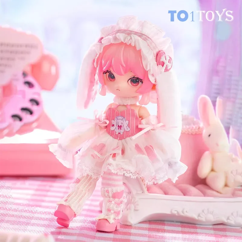 

SIMONTOYS Liroro V2.5 Binary Sweetheart Series Blind Box Toys 1/12 Bjd Mystery Box Anime Action Figure Kawaii Model Girls Gift