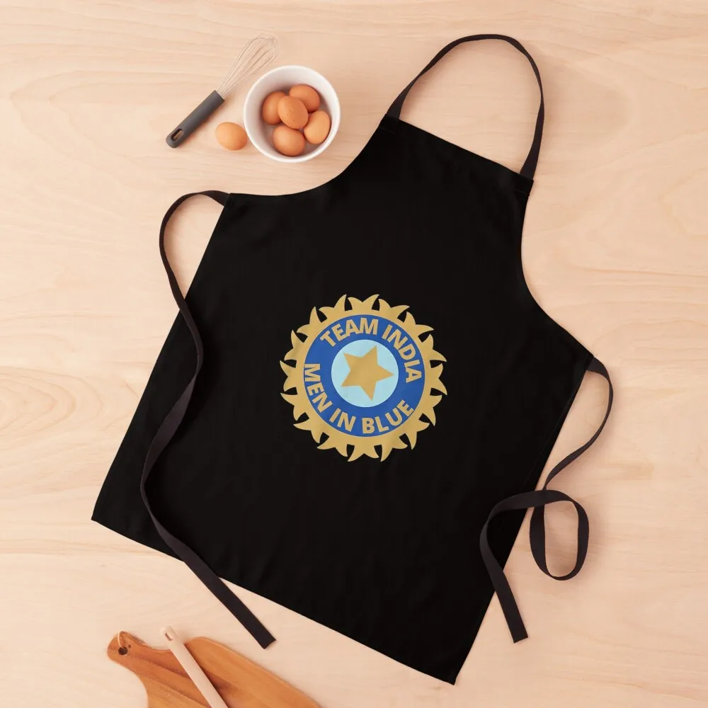 Cricket Indian Supporters India Fans Apron Cleaning Products For Home Household Items Apron