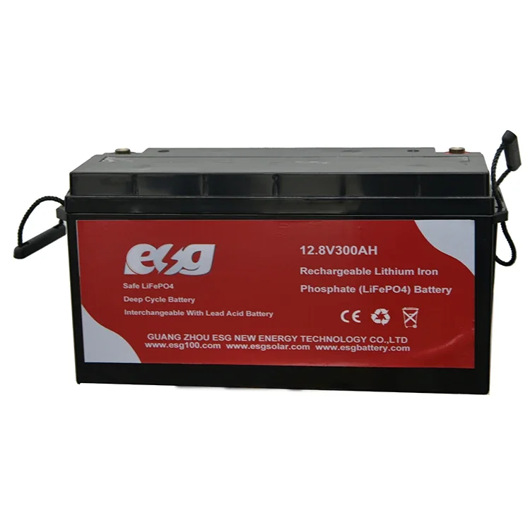 High Safty Long Life 12V 300AH Lifepo4 Rechargeable Deep Cycle Sealed Lead Acid Battery Pack