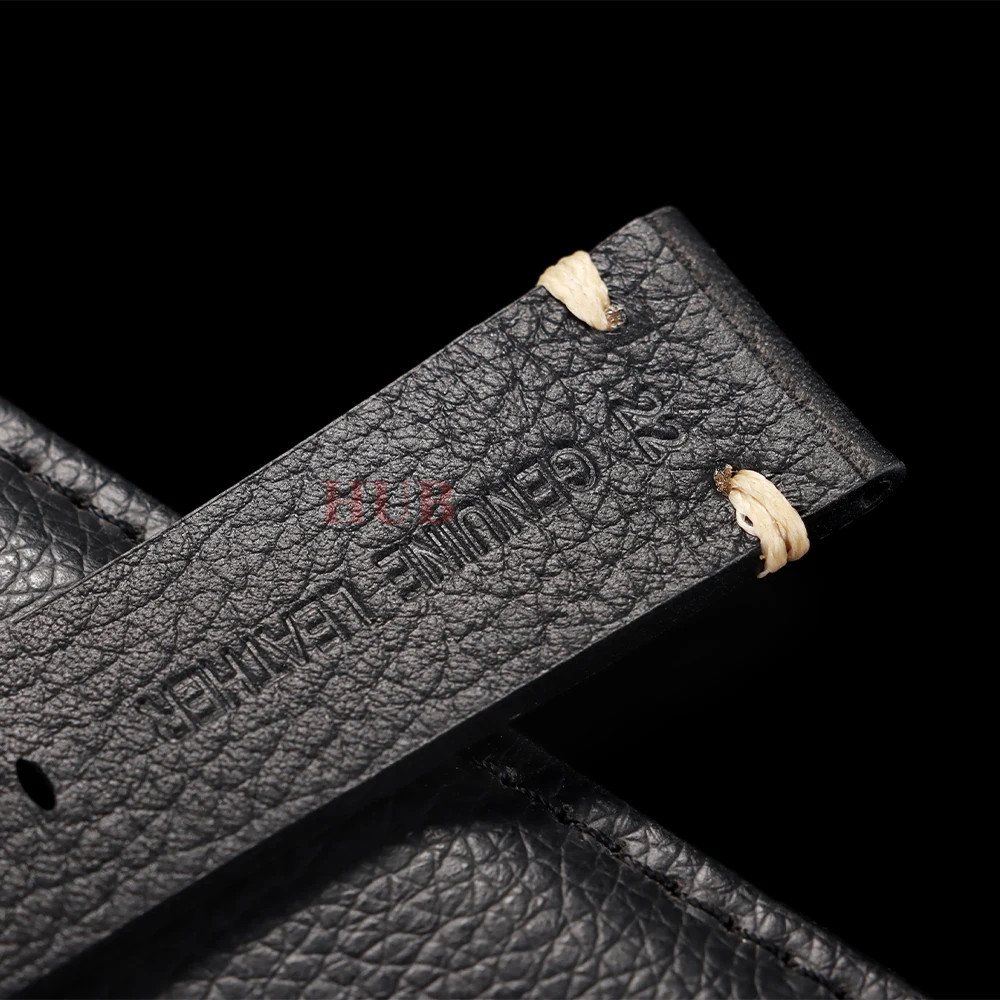 18mm 20mm 22mm Universal Handmade Genuine Cowhide Watch Band Metal Buckle Vintage Straps Bracelet Belt Accessories for Men Women image 3