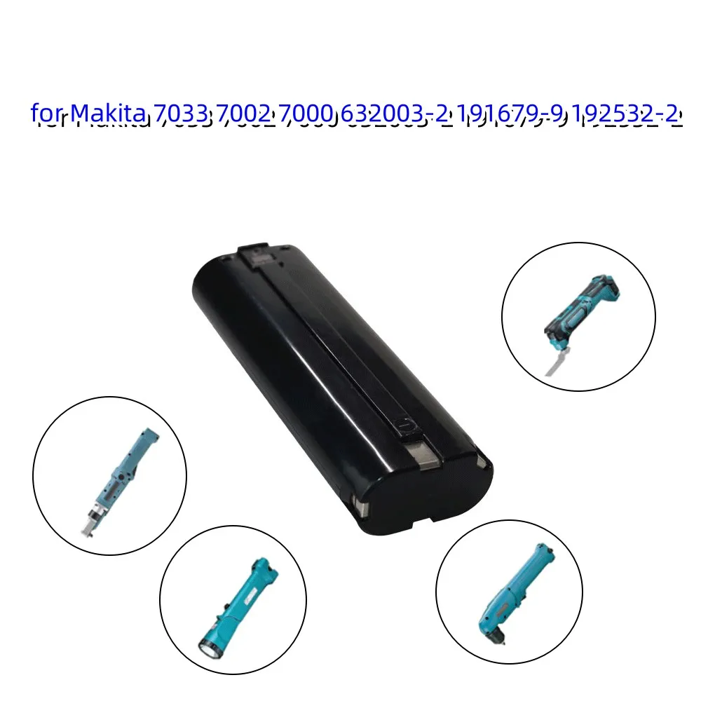 Imagem -03 - Bateria sem Fio para Makita Bateria para Ferramentas Elétricas 7033 7002 7000 6320032 191679-9 192532-2 L10 7.2v 4000mah