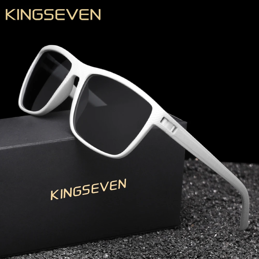 KINGSEVEN Leichte Polarisierte Anti-UV400 Sonnenbrille Männer Frauen Gläser Outdoor Kausalen Urlaub Fahren Brillen 3