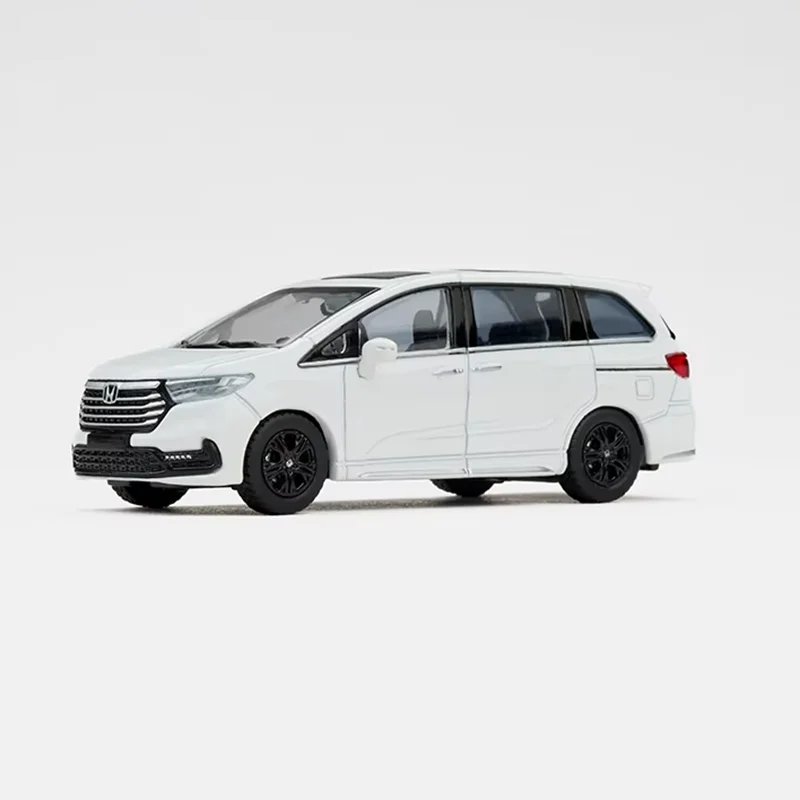 MASSDI 1:64 スケール ホンダ オデッセイ HD1001 合金シミュレーションカーモデル 静態コレクション 装飾されたホリデーギフト おもちゃ 記念品ギフト